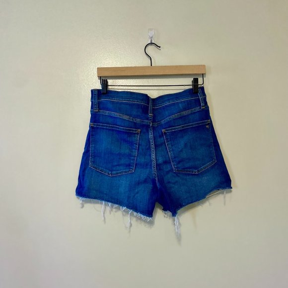 High-Rise Denim Shorts in Danny Wash: TENCEL™ Denim Edition - Picture 5 of 10